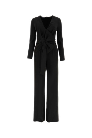 Черный комбинезон из смешанного ацетата Черный ALBERTA FERRETTI (V04405118)