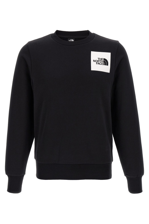 'Fine' sweatshirt Black-grey 'Fine' sweatshirt Black-grey