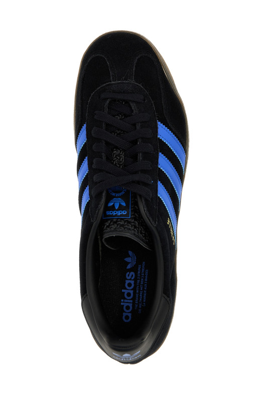 Черные кроссовки ADIDAS ORIGINALS 'Gazelle Indoor' JQ2692CBLACKBLUEGUM3 Черные кроссовки ADIDAS ORIGINALS 'Gazelle Indoor' JQ2692CBLACKBLUEGUM3