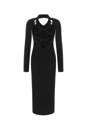 Черное шерстяное платье Black DION LEE (A7613P22) Черное шерстяное платье Black DION LEE (A7613P22)