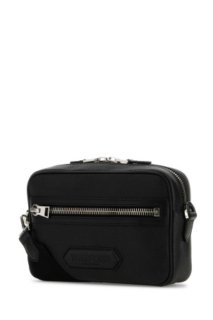 Black leather small Messenger crossbody bag TOM FORD (H0653LCL213S) Black leather small Messenger crossbody bag TOM FORD (H0653LCL213S)