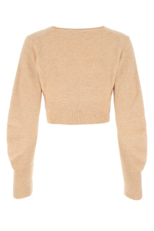 Кардиган из акриловой смеси цвета старого розового LOW CLASSIC (LCFW22CA07710096) Кардиган из акриловой смеси цвета старого розового LOW CLASSIC (LCFW22CA07710096)