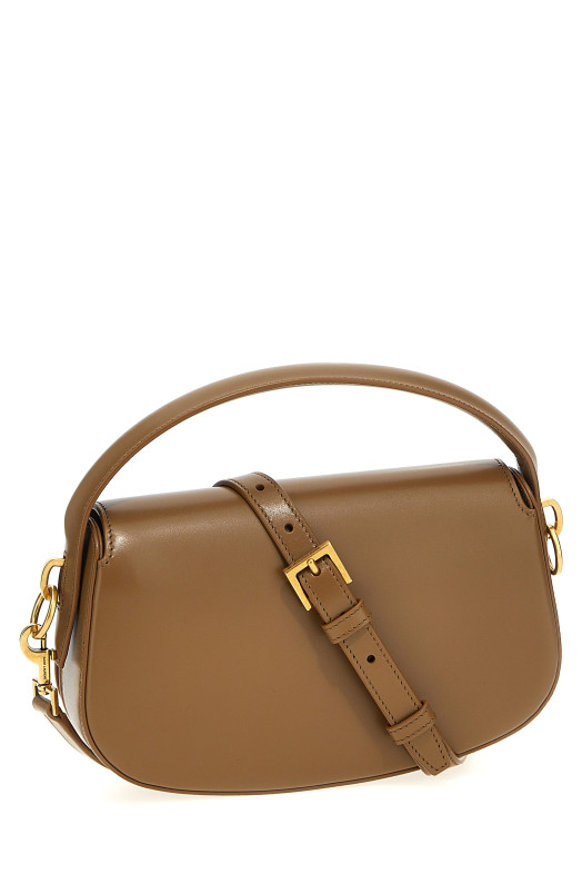 Сумка через плече SAINT LAURENT 'Voltaire' Коричнева 7876710SX0W2760 Сумка через плече SAINT LAURENT 'Voltaire' Коричнева 7876710SX0W2760