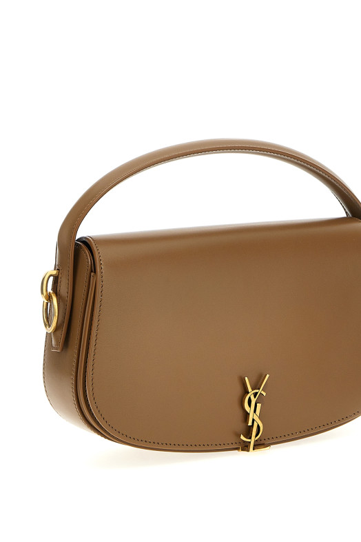 Сумка через плече SAINT LAURENT 'Voltaire' Коричнева 7876710SX0W2760 Сумка через плече SAINT LAURENT 'Voltaire' Коричнева 7876710SX0W2760