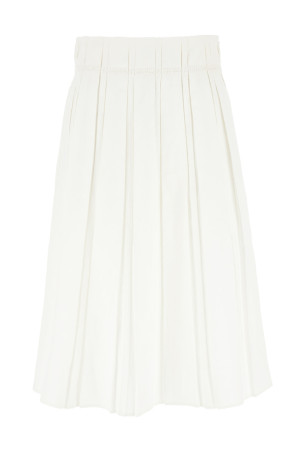 Midi skirt White Midi skirt White