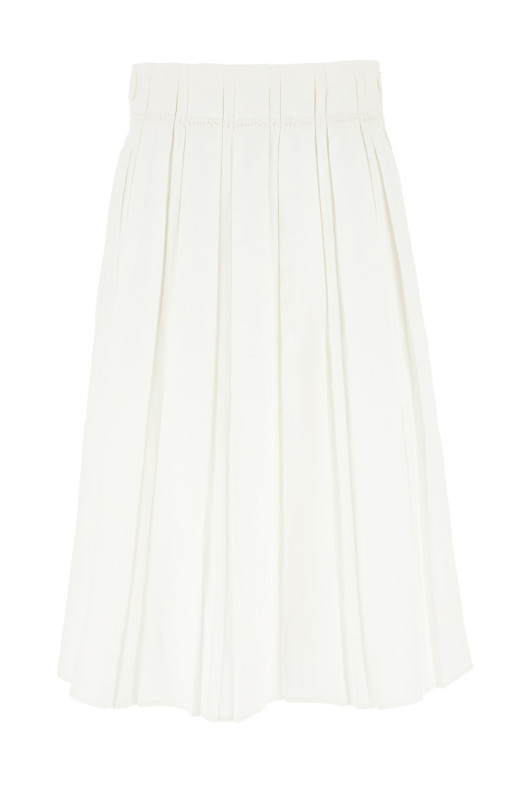 Юбка миди Белая JIL SANDER J02MA0256J60001100 Юбка миди Белая JIL SANDER J02MA0256J60001100
