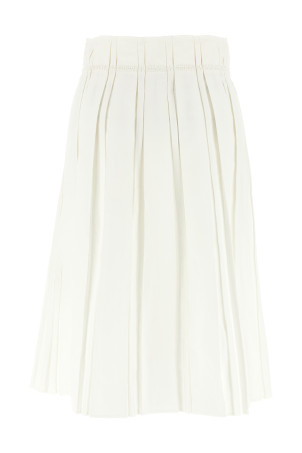 Midi skirt White Midi skirt White