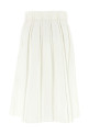 Юбка миди Белая JIL SANDER J02MA0256J60001100 Юбка миди Белая JIL SANDER J02MA0256J60001100