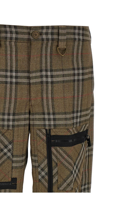 Брюки в клетку Многоцветный BURBERRY 8108349BRUSHIPCHECK Брюки в клетку Многоцветный BURBERRY 8108349BRUSHIPCHECK