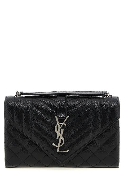 Сумка через плече SAINT LAURENT 'Envelope Small' чорна 600195BOW921000 Сумка через плече SAINT LAURENT 'Envelope Small' чорна 600195BOW921000