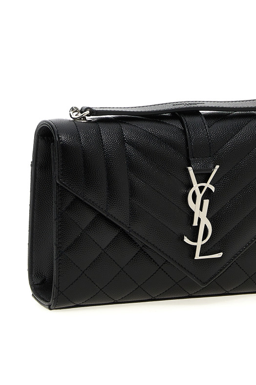 Сумка через плече SAINT LAURENT 'Envelope Small' чорна 600195BOW921000 Сумка через плече SAINT LAURENT 'Envelope Small' чорна 600195BOW921000