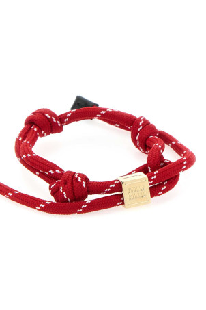 Red fabric bracelet MIU MIU (5IB5383L74) Red fabric bracelet MIU MIU (5IB5383L74)
