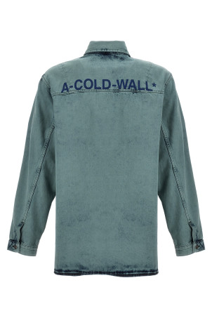 Рубашка A COLD WALL 'Bleached Overdyed' СИНИЙ ACWMSH136FDTL Рубашка A COLD WALL 'Bleached Overdyed' СИНИЙ ACWMSH136FDTL
