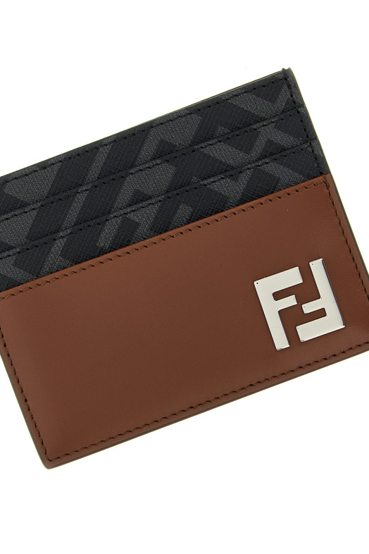 Тримач для карток FENDI 'Squared FF' коричневий 7M0164AFF2F1SCD Тримач для карток FENDI 'Squared FF' коричневий 7M0164AFF2F1SCD