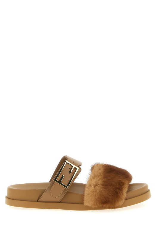 Слайди 'Fendi Feel' Коричневі 8X8710AHGHF1SZ2 Слайди 'Fendi Feel' Коричневі 8X8710AHGHF1SZ2