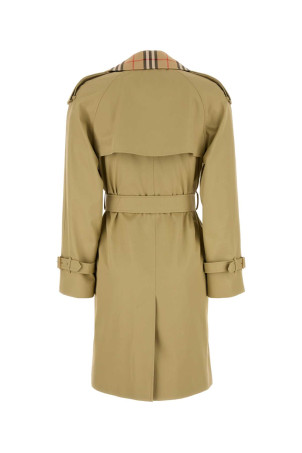 Sage green gabardine Castleford trench coat BURBERRY (8111564) Sage green gabardine Castleford trench coat BURBERRY (8111564)