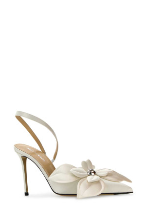 White satin Orchid pumps White MACH&MACH (BC25S101995CRP011) White satin Orchid pumps White MACH&MACH (BC25S101995CRP011)