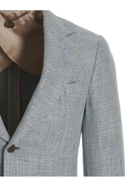 'Keanu' blazer jacket BLUE