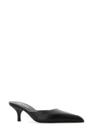 Чорні шкіряні мюлі Black PRADA (1I975NFB055070) Чорні шкіряні мюлі Black PRADA (1I975NFB055070)