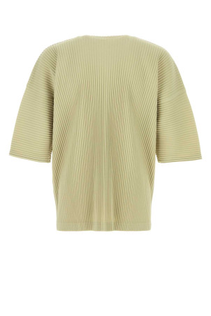 Pistachio green polyester t-shirt HOMME PLISSE' ISSEY MIYAKE (HP56JK122) Pistachio green polyester t-shirt HOMME PLISSE' ISSEY MIYAKE (HP56JK122)