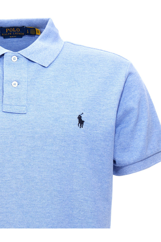 Поло з логотипом СИНІЙ POLO RALPH LAUREN 710548797013 Поло з логотипом СИНІЙ POLO RALPH LAUREN 710548797013