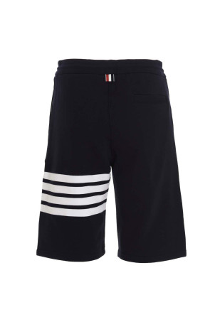 '4 bar’ bermuda shorts Blue