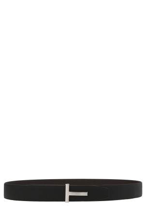 Кожаный двусторонний ремень Многоцветный TOM FORD TB246LCL236S3BN06