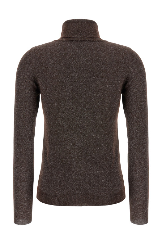 Коричневый свитер с водолазкой BRUNELLO CUCINELLI 'Sparkling' M41800063PC4211 Коричневый свитер с водолазкой BRUNELLO CUCINELLI 'Sparkling' M41800063PC4211