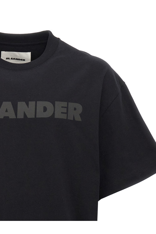 Logo print T-shirt Black Logo print T-shirt Black