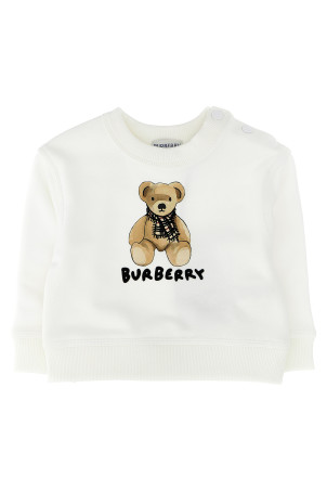 Світшот BURBERRY 'Orsetto Thomas' Білий 8108918WHITE Світшот BURBERRY 'Orsetto Thomas' Білий 8108918WHITE