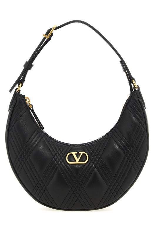 Valentino Garavani 'Quiltie 67'mini shoulder bag Black Valentino Garavani 'Quiltie 67'mini shoulder bag Black