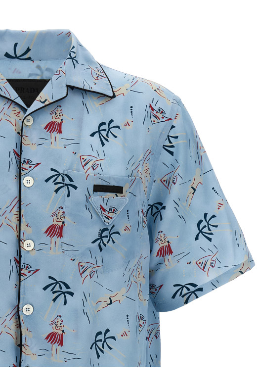'Hawaii' shirt BLUE
