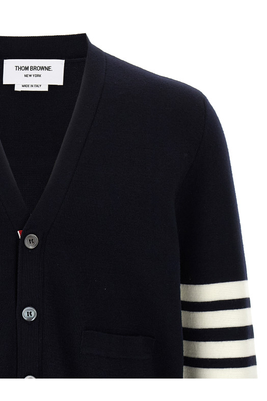 '4-Bar' Wool cardigan Blue '4-Bar' Wool cardigan Blue
