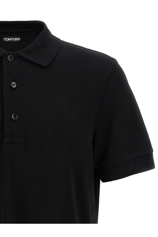 Piqué polo shirt Black Piqué polo shirt Black