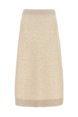 Cashmere skirt Beige