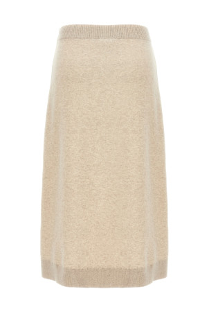 Cashmere skirt Beige
