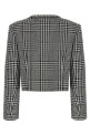 'Houndstooth Crystal Trim' blazer Black-grey 'Houndstooth Crystal Trim' blazer Black-grey