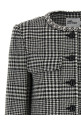 'Houndstooth Crystal Trim' blazer Black-grey 'Houndstooth Crystal Trim' blazer Black-grey