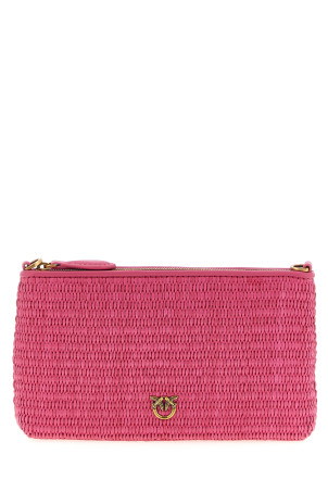 'Horizontal' mini crossbody bag Fuchsia
