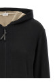 Толстовка BRUNELLO CUCINELLI 'Precious Zipper Pull'. Черный MP828SB806C9185 Толстовка BRUNELLO CUCINELLI 'Precious Zipper Pull'. Черный MP828SB806C9185