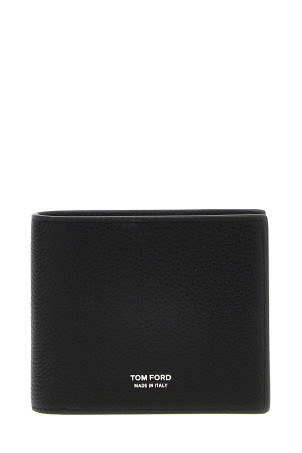 Гаманець з логотипом Чорний TOM FORD Y0228LCL158S1N001 Гаманець з логотипом Чорний TOM FORD Y0228LCL158S1N001