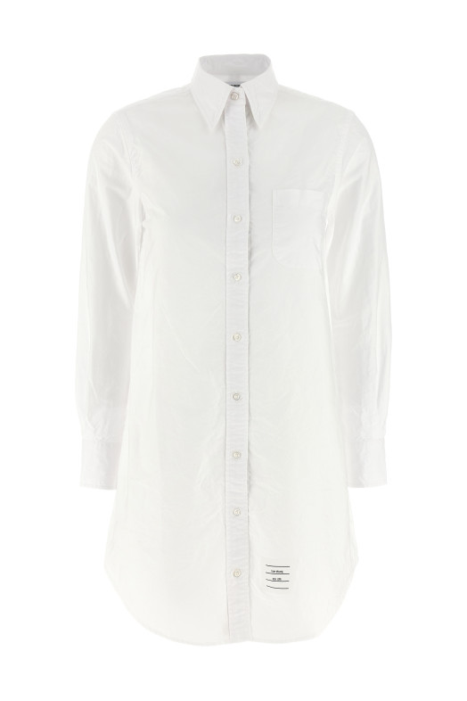 Сукня-сорочка Біла THOM BROWNE FDS002EF0313100