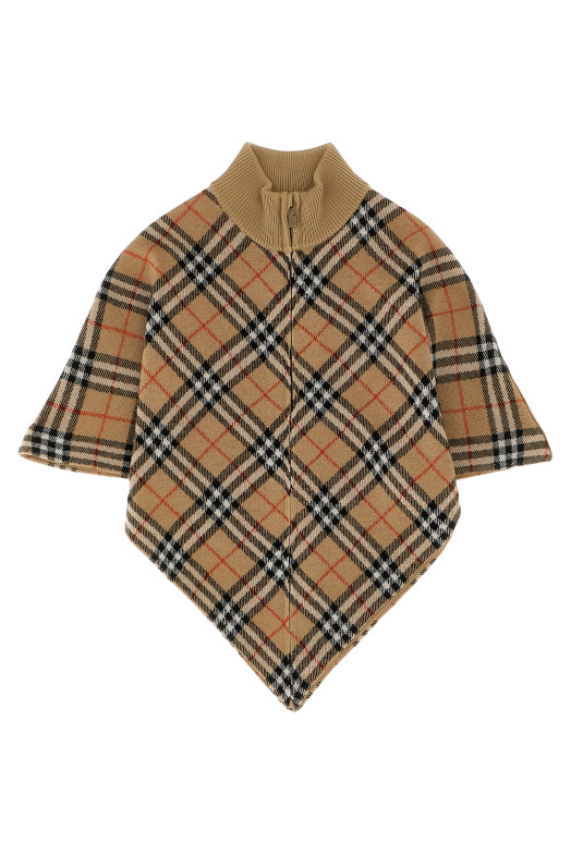 Накидка в клетку Burberry Бежевый 8105823SANDIPCHECK