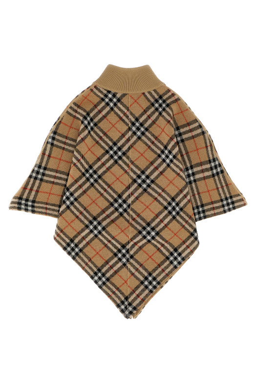 Накидка в клетку Burberry Бежевый 8105823SANDIPCHECK