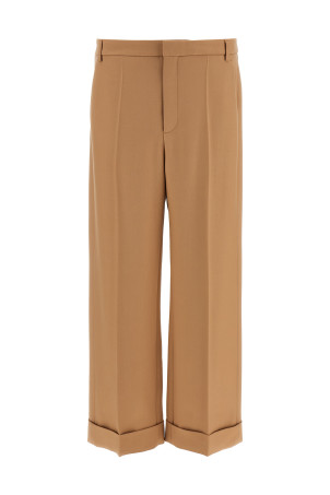 Розкішні вовняні штани Valentino Garavani Бежеві V3RBJ709EB9RN