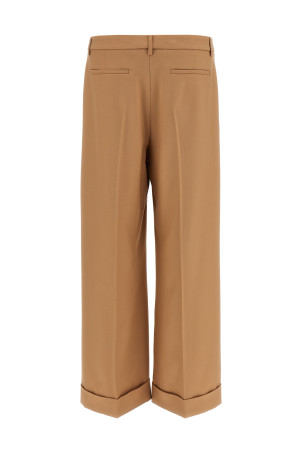 Розкішні вовняні штани Valentino Garavani Бежеві V3RBJ709EB9RN