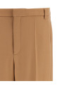 Розкішні вовняні штани Valentino Garavani Бежеві V3RBJ709EB9RN