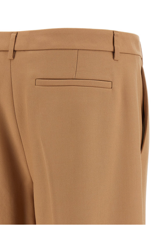 Розкішні вовняні штани Valentino Garavani Бежеві V3RBJ709EB9RN