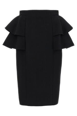 Спідниця Valentino Garavani Crepe Couture чорна B3RADJ51CF0NO Спідниця Valentino Garavani Crepe Couture чорна B3RADJ51CF0NO