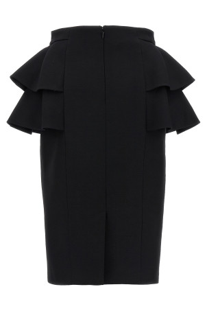 Спідниця Valentino Garavani Crepe Couture чорна B3RADJ51CF0NO Спідниця Valentino Garavani Crepe Couture чорна B3RADJ51CF0NO